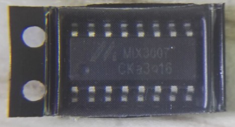 （直拍）MIX3007 原装MIC 封装SOP-16 矽诺微 音频芯片