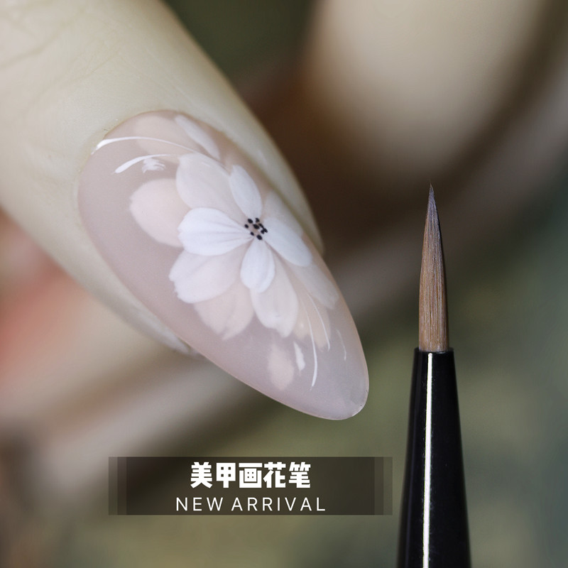 美甲高端水貂毛画花笔