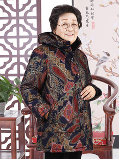 关店清仓大甩卖老年女装妈妈奶奶冬装加厚棉衣棉服棉袄宽松上衣