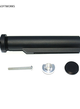 金属托芯 快拆带后盖 AEG标准接口 TTM后托BD556玩具M4改装零配件