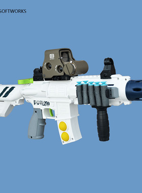 558K红点 乐辉圆球软弹枪M416突击步枪