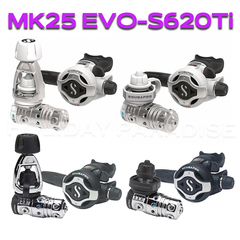 Scubapro MK25 EVO/S620Ti+R105潜水呼吸调节器深潜水肺专业套装