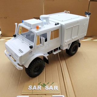 TRX4硬车壳 乌尼莫克军卡消防车壳 313 324轴距 SCX10攀爬车车壳