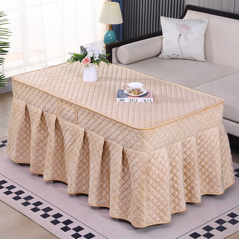 冬季新款烤火罩电暖炉罩套长方形烤火炉桌子罩套加绒加厚电暖桌罩,居家布艺,烤火罩,淘宝优惠券,粉丝福利购,淘宝优惠卷