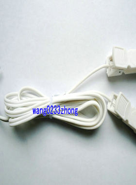 经络理疗仪 低周波按摩机 专用耳夹线 耳穴夹 耳夹电极