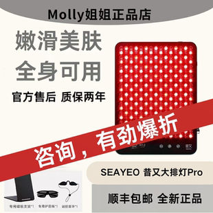 SEAYEO昔又Pro版大排灯美容仪家用光子嫩肤仪面部脸部面罩面膜灯