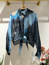 莫义MREr正品女时尚上衣R4B22765夏款专柜防晒衣衬衫外套扎染个性