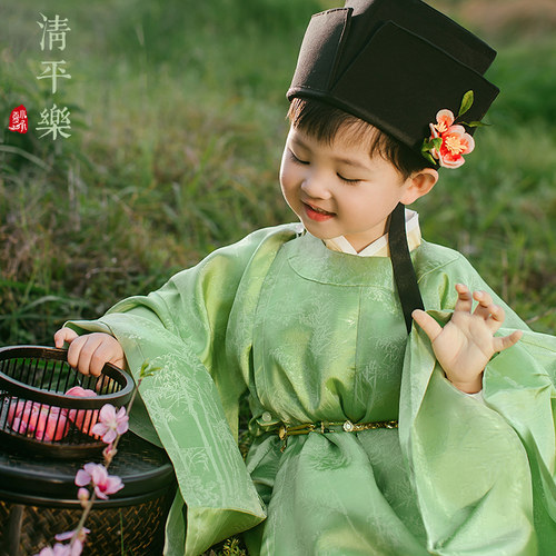 夏小承原创宋制男童汉服