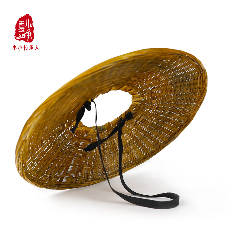 夏小承儿童古装斗笠帽子图片