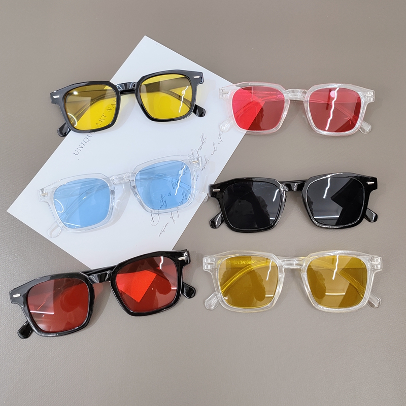 ins韩版太阳镜男款街拍网红眼镜防晒女高级感显脸小墨镜防紫外线