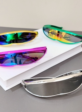 未来科技感眼镜男X战警户外运动太阳镜个性登山骑行墨镜女遮阳潮