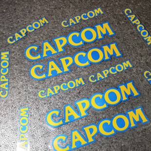 SOKO贴贴 CAPCOM卡普空车贴贴纸 卡普空游戏公司logo反光车贴