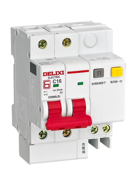 德力西空气开关带漏电保护器CDB6LEi断路器63漏保2P32A401P+N