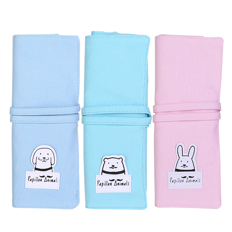 多功能笔袋学生收纳包得力文具