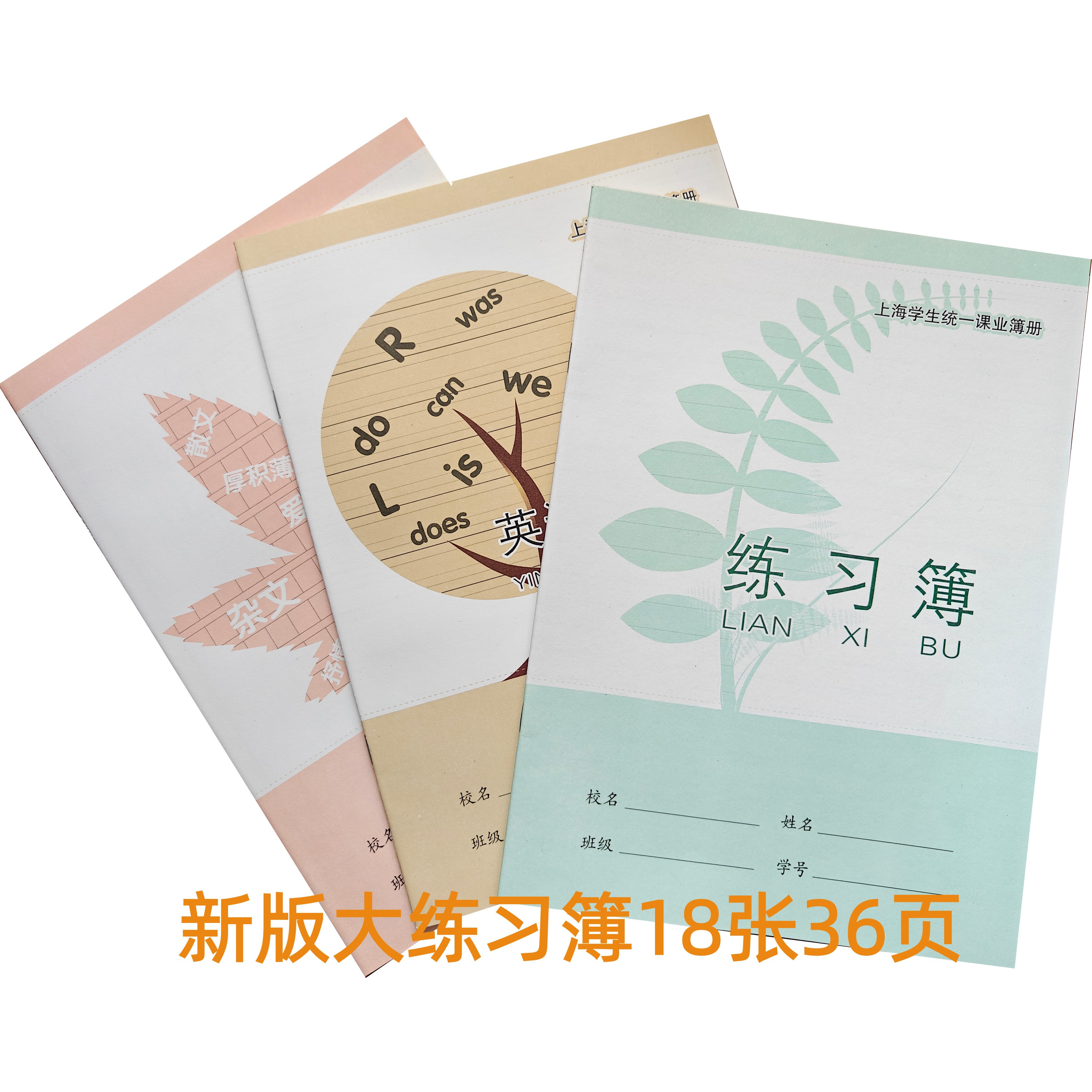 包邮10本大本练习簿英语作文簿16K外语作业本中小学生写字本横线