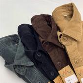 复古灯芯绒衬衫 男秋季 日系宽松大码 清仓重磅美式 休闲长袖 港风衬衣