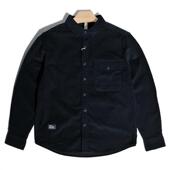 休闲长袖 港风文艺日系轻熟绅士纯棉灯芯绒衬衫 美式 衬衣百搭外套男