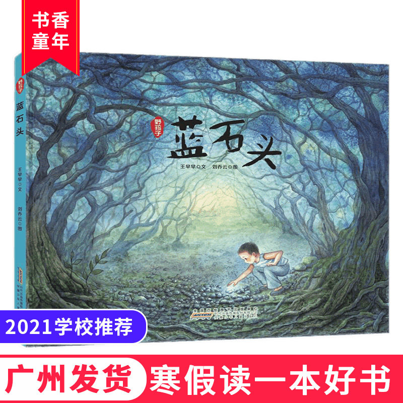寒假读一本好书 野孩子 蓝石头 让孩子奔向自然让童年回归质朴 3-6岁