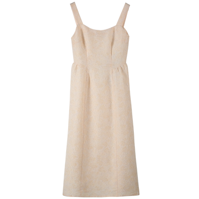 固执2023中长款法式复古连衣裙