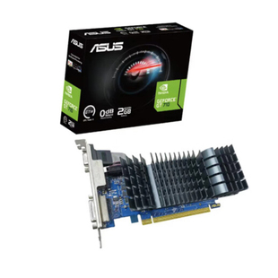 华硕GT710-SL-2GD5-BRK-EVO 半高刀卡单宽小机箱独立游戏显卡