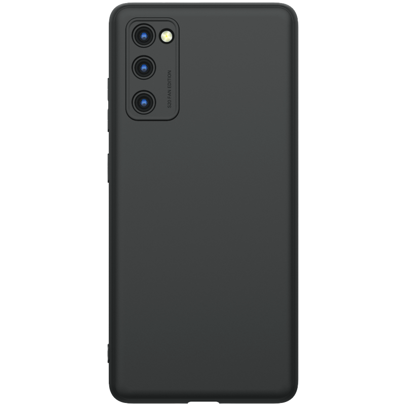 适用三星S20FE手机壳S21FE全包摄像头保护镜头防摔软壳ef套后壳galaxy男SM一g7810外壳G9900黑5G软外壳裸感