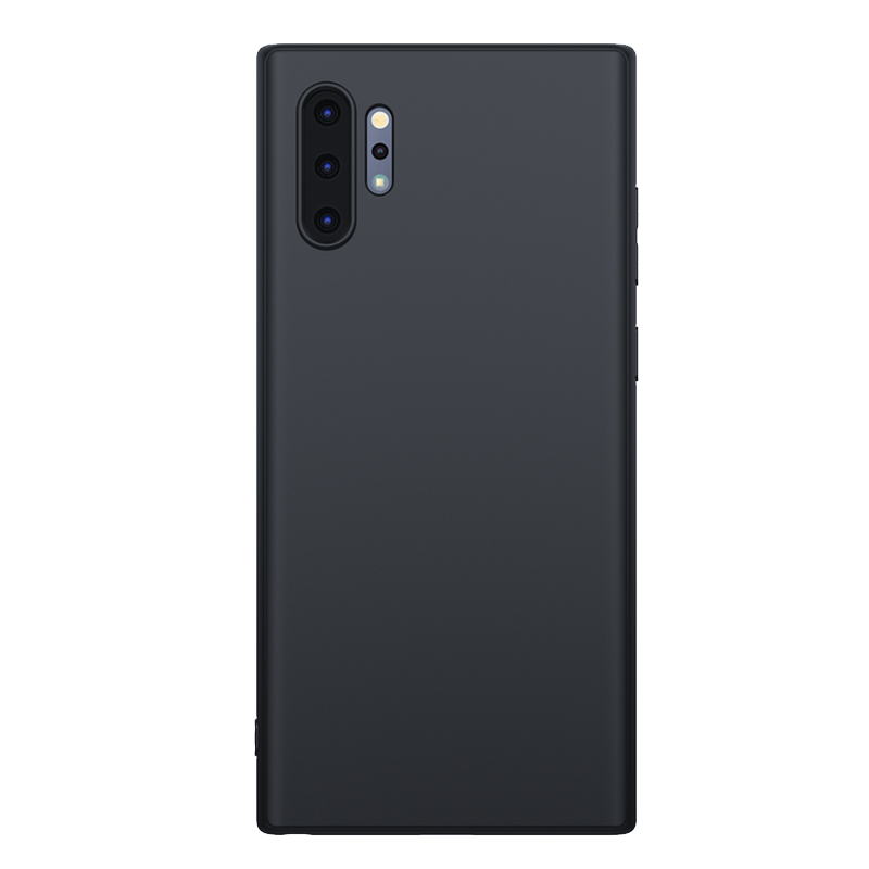 适用三星Note10+手机壳磨砂noto10保护摄像头镜头不顶膜超薄套galaxy盖乐世十外壳男后壳全包防摔plus软壳
