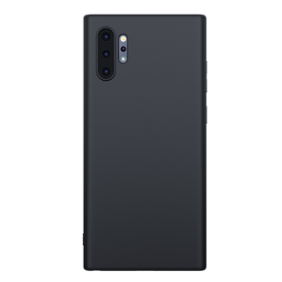 适用三星Note10+手机壳磨砂noto10保护摄像头镜头不顶膜超薄套galaxy盖乐世十外壳男后壳全包防摔plus软壳