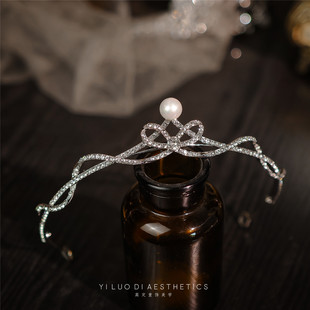 原创设计精致女孩欧式 王冠公主皇冠发箍生日舞台造型头饰结婚发饰