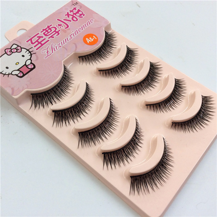 假眼睫毛空气素颜舞台妆中长款