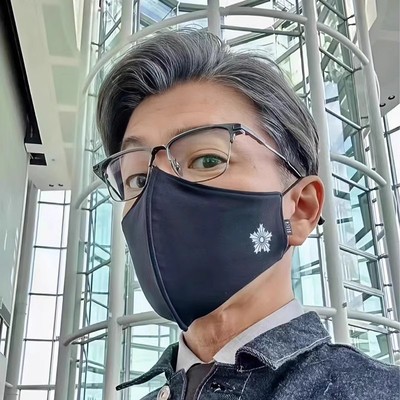 木村拓哉眼镜框男款日本超轻纯钛