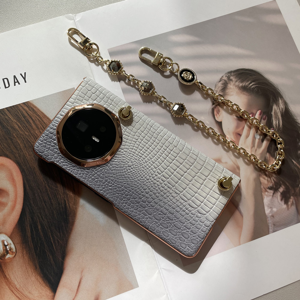 荣耀MagicV3手机壳新款水钻手提