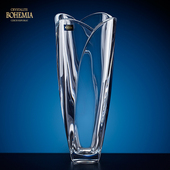 捷克进口BOHEMIA波希米亚格罗布玻璃水晶花瓶客厅摆件花瓶北欧