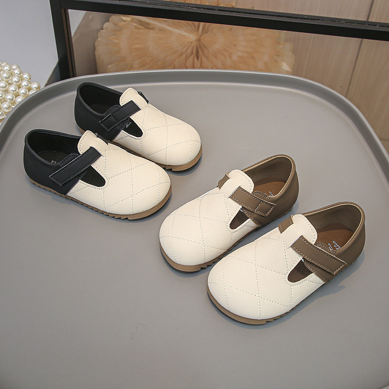 女童小皮鞋2026春秋新款儿童百搭勃肯鞋男童防滑软底休闲宝宝单鞋