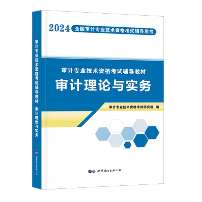 2025年新版审计师考试教材辅导