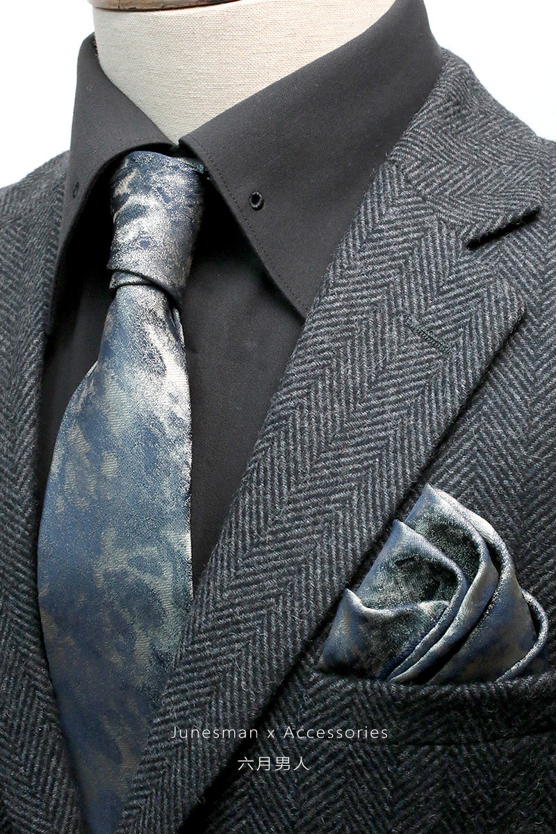 雾霾银！六月男人 手工制 商务正装仿真丝领带男士口袋巾  礼盒,服饰配件/皮带/帽子/围巾,领带,淘宝优惠券,粉丝福利购,淘宝优惠卷