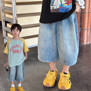 男童夏季薄款潮裤牛仔短裤