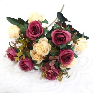 wedding flower art, fake flowers