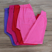 线裤 冬打底保暖裤 棉毛裤 内衣裤 中老年加大码 女士纯棉单件单条秋裤