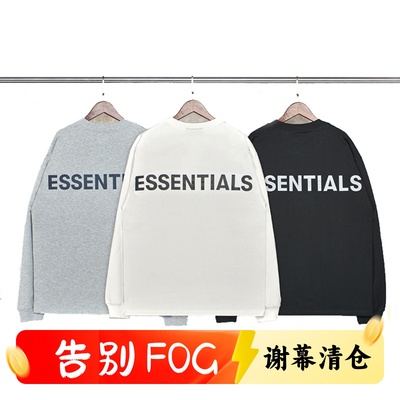 复线字母反光印花长袖