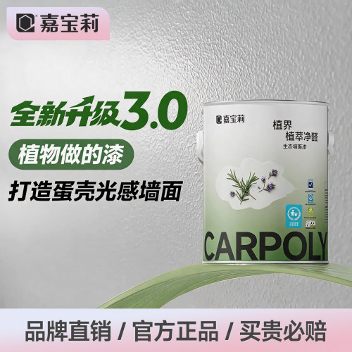 嘉宝莉蛋壳光艺术漆乳胶漆墙面