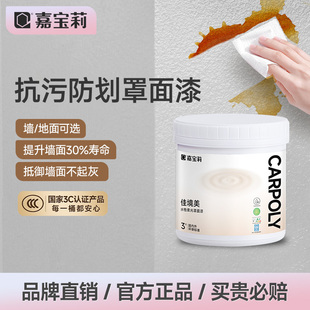 嘉宝莉罩面漆室内艺术墙面乳胶漆保护漆防水透明水性哑光自刷油漆