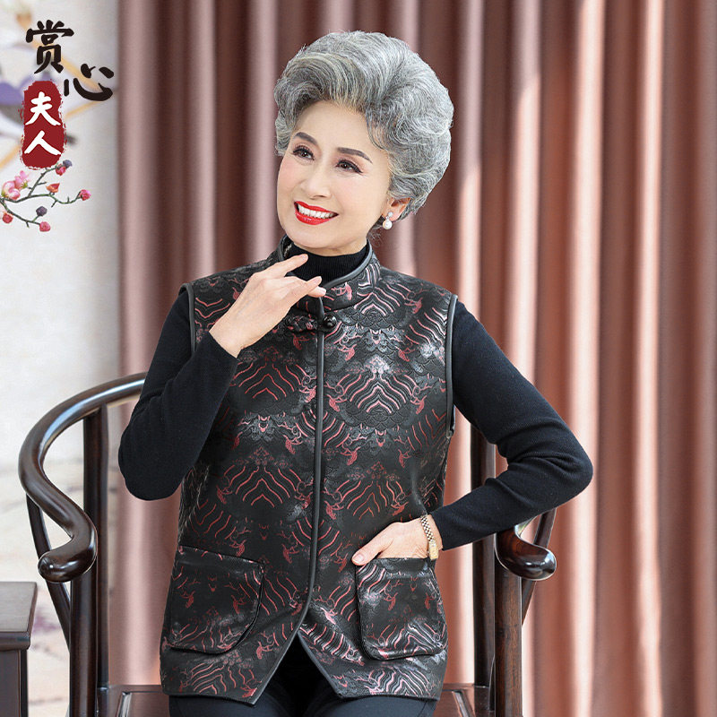 羽绒服赏心夫人妈妈冬季大码加厚