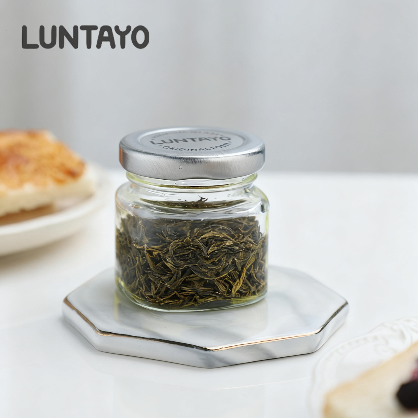 日本LUNTAYO玻璃密封罐家用食品