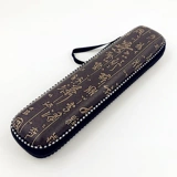 铜岭明珠 Ding Zilin Рафинированная флейта упаковка фиолетовая бамбуковая флейта -сумка подарочная коробка двойная фестиваль кожаная коробка