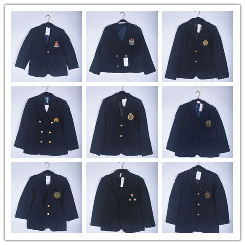 古着vintage男女生校服学生装秋冬学院西装外套JK制服11