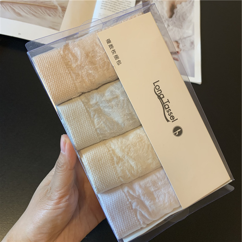 外单 超舒适裸感体验~精致提花面料高弹薄款女士内裤