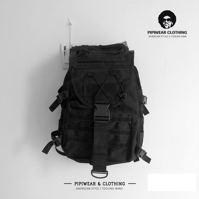 街头机能大容量时尚背包超火双肩包书包男ins潮学生党女旅行背包