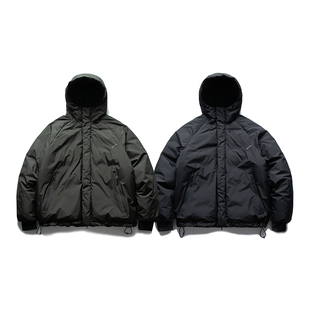 美式冬季御寒插肩袖新国标羽绒服带帽子男三防面料连帽保暖外套潮