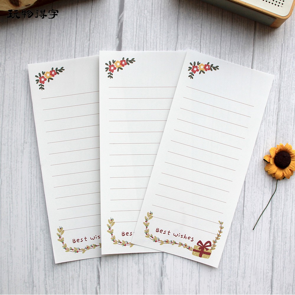 原创手绘一笔笺古风文艺浪漫信纸