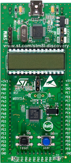 STM8L-DISCOVERY原装正品 STM8L152C6T6学习板开发板现货